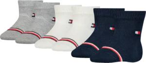 Tommy Hilfiger Socken "TH BABY SOCK 6P ECOM", (6er-Pack), mit ikonischen Streifenakzenten