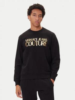 Versace Jeans Couture Sweatshirt 79GAIT05 Schwarz Regular Fit