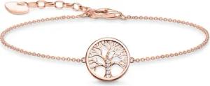 925er Silber Armband Tree Of Love Rosé mit Zirkonia