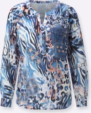 Druckbluse