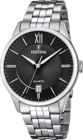 Festina F20425/3 Klassik Herrenuhr 43mm 5ATM