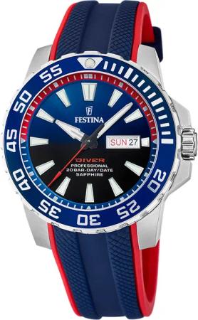 Festina F20662/1 The Originals Taucheruhr Herrenuhr 45mm 20ATM