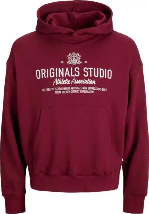 Jack & Jones Softer Hoodie mit Label-Print auf Frontseite