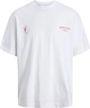 Jack & Jones Softes T-Shirt mit Label-Print auf Front- und Rückseite
