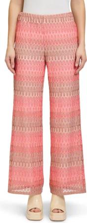 Cartoon Stoffhose "Cartoon Damen Sommerhose mit weitem Bein", Material