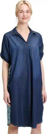 Cartoon Jeanskleid "Cartoon Damen Jeanskleid mit Patches", Patches