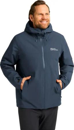 Jack Wolfskin Wisper Ins Jacket Men Wasserdichte Isolationsjacke Herren XXXL multi color midnight sky / dark navy
