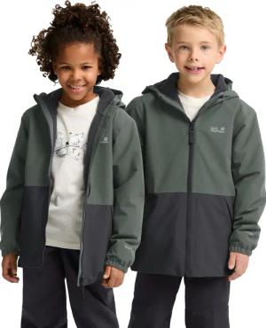 Jack Wolfskin Snow Days Jacket Kids Winterjacke Kinder 116 green slate green
