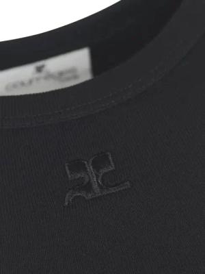 Courrèges - Fitted Sleeveless Mini Dress - Größe XS - schwarz