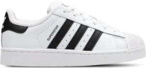 Adidas Superstar Unisex Schuhe - Weiß - Größe: 33.5 - Leder - Foot Locker