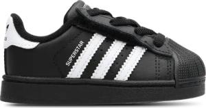 Adidas Superstar Unisex Schuhe - Schwarz - Größe: 25 - Leder - Foot Locker