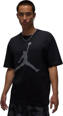 Jordan Brooklyn Herren T-Shirts - Schwarz - Größe XS - Baumwoll-Jersey