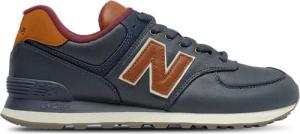 New Balance 574 Herren Sneaker - Blau - Größe 46.5 - Leder