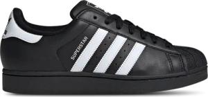 Adidas Superstar Damen Schuhe - Schwarz - Größe: 39 1/3 - Leder - Foot Locker