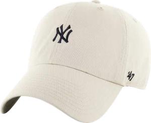 '47 Brand MLB New York Yankees Base Runner Clean Up Cap Weiß
