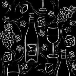 HOME FASHION Papierserviette 20 Servietten Wine
