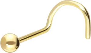 PIERCINGLINE Nasenpiercing 14/18 Karat Gold Nasenstecker