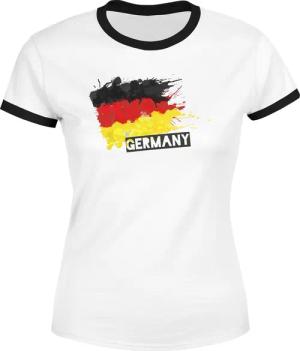 MoonWorks Print-Shirt Damen WM-Shirt Deutschland Fußball