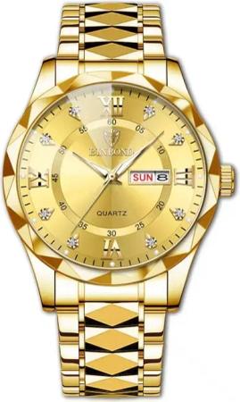 BinBond Quarzuhr Multifunktionsuhr Armbanduhr Chronograph Herrenuhr