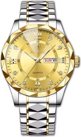 BinBond Quarzuhr Multifunktionsuhr Armbanduhr Chronograph Herrenuhr