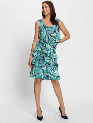 Witt Etuikleid Volantkleid