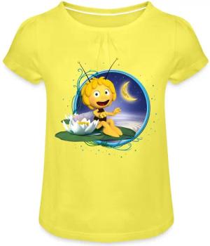Spreadshirt T-Shirt Biene Maja Mondschein Mädchen