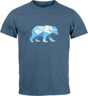 Neverless Print-Shirt Herren T-Shirt Polygon Grafik