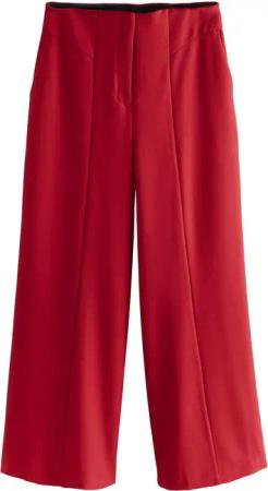 Next Anzughose Taillierte Hose mit weitem