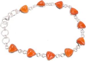 Guru-Shop Armreif Indisches Boho Silber Armband,