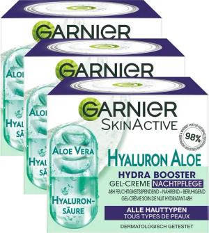 GARNIER Nachtcreme Hyaluron Aloe Hydra Booster