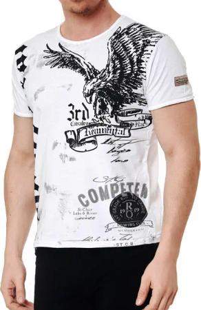 R-NEAL T-Shirt T-Shirt Rundhals USA Eagle