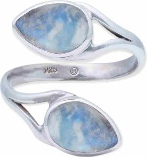 mantraroma Silberring (Ring mit Schmuckbeutel), Damenring
