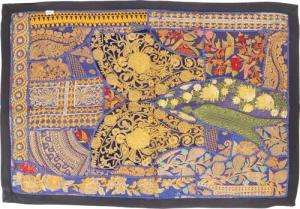 Guru-Shop Wandteppich Indischer Wandteppich Patchwork.., Höhe: