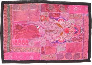 Guru-Shop Wandteppich Indischer Wandteppich Patchwork.., Höhe: