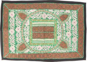 Guru-Shop Wandteppich Indischer Wandteppich Patchwork.., Höhe:
