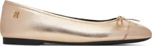 Tommy Hilfiger Ballerinas Metallic Toe-Cap FW0FW08920 Goldfarben