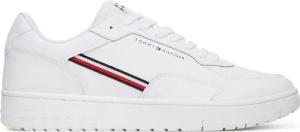 Tommy Hilfiger Sneakers Th Basket Core Stripes FM0FM05631 Weiß