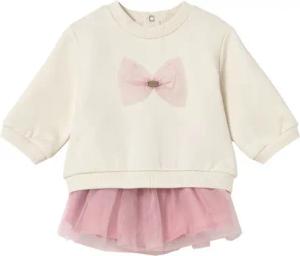 Mayoral Set Sweatshirt und Rock 2834 Rosa Regular Fit