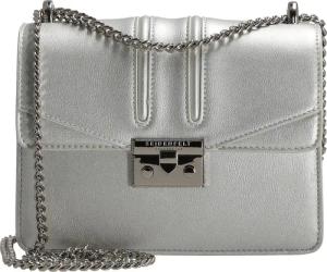 Seidenfelt Roros - Schultertasche 21 cm (silver)