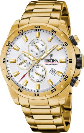 Festina F20541/1 Sport Chronograph Herrenuhr 45mm 10ATM