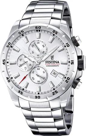 Festina F20463/1 Sport Chronograph Herrenuhr 45mm 10ATM