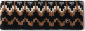 BOGNER Kaschmir-Stirnband Loca für Damen - Schwarz/Camel - one_size