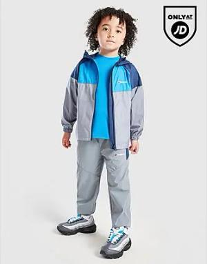 Berghaus Windshell 3-Piece Tracksuit Children, Grau