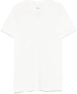 Rick Owens - Short Sleeve T-Shirt With Classic Crew Neckline - Größe S - weiß