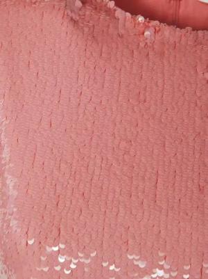 J.W.Anderson - Shimmering Sleeveless Mini Shift Dress - Größe 6 - pink