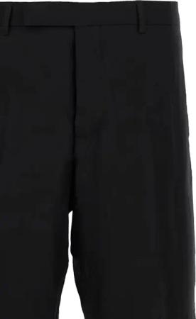 Rick Owens - Wide-Leg Tailored Wool Pants With Pleat Detail - Größe 56 - schwarz
