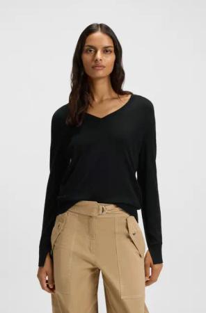 BOSS ORANGE Strickpullover Fiaffella Premium Damenmode