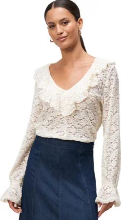 Zero Blusentop zero Damen Boho-Bluse aus
