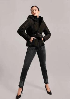 Alba Moda Steppjacke Steppjacke mit abnehmbarer