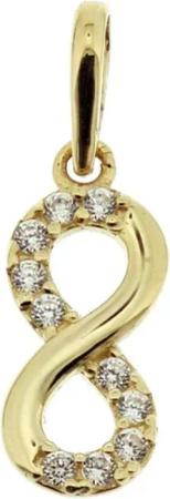 NICEANDnoble Kette mit Anhänger 585er Gold